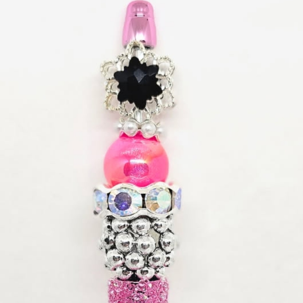 PRETTY IN PINK BLING PEN WITH REFILL - Picture 2 of 2